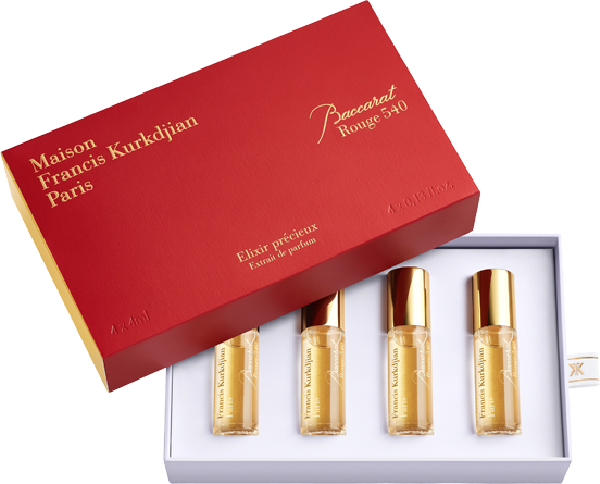 Baccarat Rouge 540 Perfume Rituals Set 4 x 4 ml