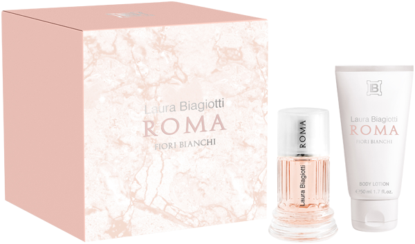 Roma Fiori Bianchi Set