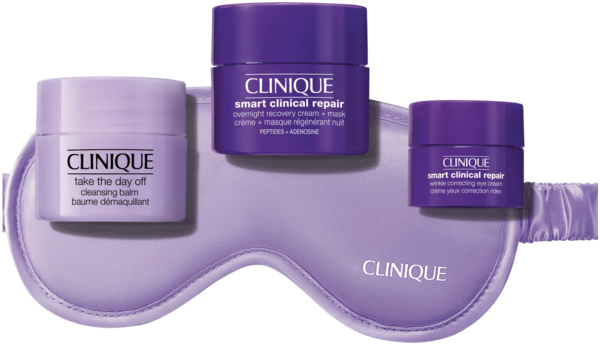 Feuchtigkeitspflege Clinique Night Routine Mini Kit