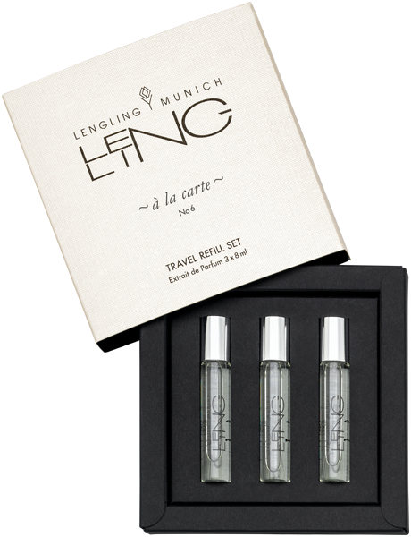 No 6 À La Carte Travel Refill = Extrait de Parfum 3 x 8 ml