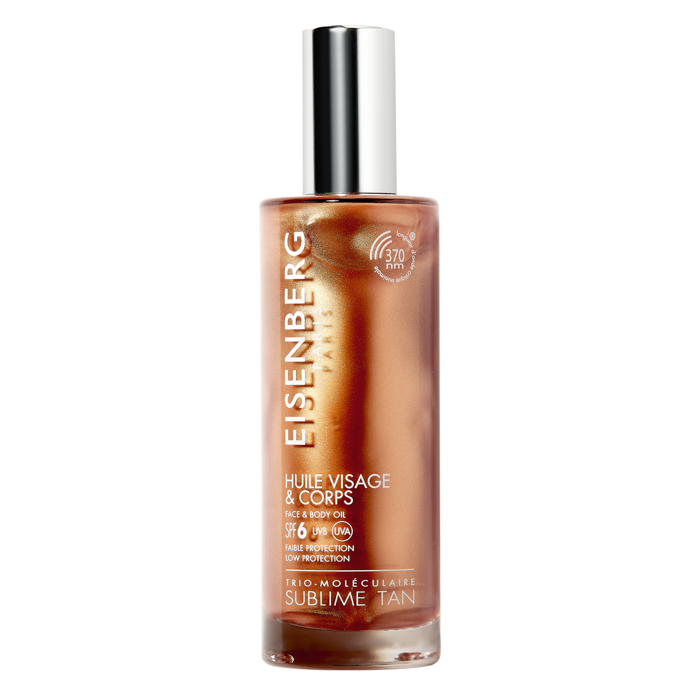 Sonnenpflege Eisenberg Huile Visage & Corps SPF 6