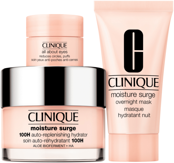 Feuchtigkeitspflege Clinique Moisture Surge Hydrate & glow, for all-over dewy hydration